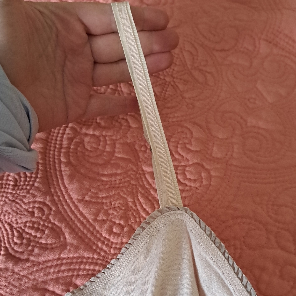 Abercrombie & Fitch Light Pink Babydoll Tank Top - Picture 3 of 6